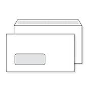 Envelope 110 x 220mm (DL window @ left) | PEEL &amp; SEAL | Q-Connect | 500-pack **Clearance** image