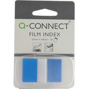 Index tab 25 x 43mm | Q-Connect KF01226 | blue | 50 tabs image