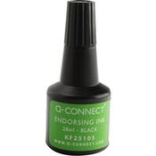 Q-Connect KF25105 black stamp ink