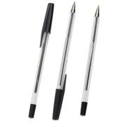 Q-Connect KF34042 black ballpoint pen (20-pack) image