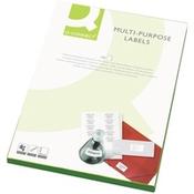 Multi-purpose labels (99.1 x 34mm) | Q-Connect | 1,600 labels image