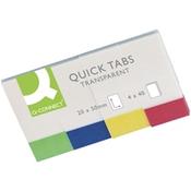 Page markers | Q-Connect KF01225 | transparent | 160 tabs image
