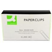 Paperclips (32mm) | Q-Connect KF01314Q | 100-pack **Clearance** image