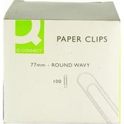 Paperclips (77mm) | Q-Connect KF27004 | 100-pack **Clearance** image