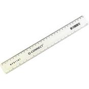 Plastic ruler (30cm) | Q-Connect  KF01107 image