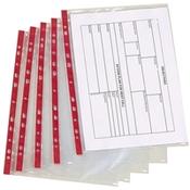 Punched pocket (A4, 11-hole) | 75µ | Q-Connect  | 25-pack image