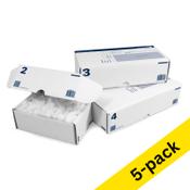 Printed parcel box 200 x 140 x 80mm | Raadhuis | 5-pack