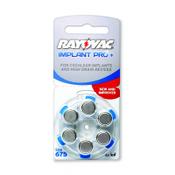 Rayovac Cochlear Implant Pro + H675 batteries (6-pack)