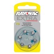 Rayovac Extra Advanced 10 yellow hearing aid batteries (6-pack) image