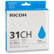 Ricoh GC-31CH (405702) high capacity cyan gel cartridge (original Ricoh) image
