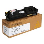 Ricoh SP C352DN (407386) yellow toner (original) image