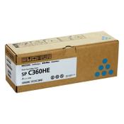 Ricoh SP C360E (408185) high-capacity cyan toner (original Ricoh) image
