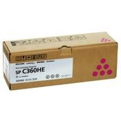 Ricoh SP C360E (408186) high capacity magenta toner (original Ricoh) image