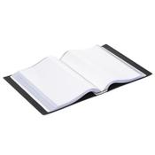 Rillstab black A4 hard cover display folder (120-pages)