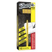 Sharpie | Peel-off china wax marker | yellow | 12-pack image