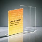 Brochure holder (A6) | T-foot | Sigel image