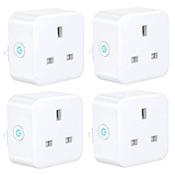 Smart plug (IE/UK) | WOOX | 4-pack **Clearance** image