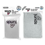 Ultra Absorbent Cloth + Sponge | Grey | Spunj image