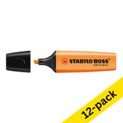 Highlighter | fluorescent orange | Stabilo Boss | 12-pack image