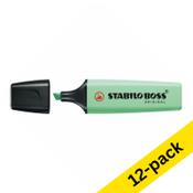 Highlighter | pastel green | Stabilo Boss | 12-pack image
