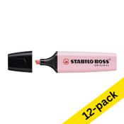 Highlighter | pastel pink | Stabilo Boss | 12-pack image