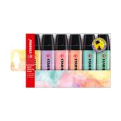 Highlighters | pastel colours | Stabilo Boss | 6-pack image