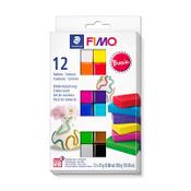 Clay set | Basic colours | Fimo Soft | 12-pack image