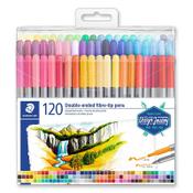 Double Tip felt-tip pen set | Staedtler 3200 | 120-pack image