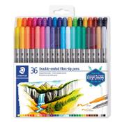 Double felt-tip pens | Staedtler 3200 | 36-pack image