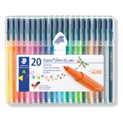 Felt-tip pen set | triangular | Staedtler Triplus colour 323 | 20-pack image