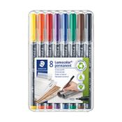 Staedtler Lumocolor 318 assorted permanent marker (8-pack)