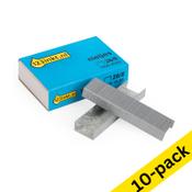 Staples (26/6) | galvanised | 123ink | 1,000-pack x10 image