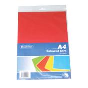 Stephens Assorted Coloured Card (Pack of 80) RS242451 image