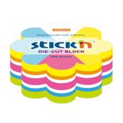 Index tab 61 x 70mm | neon coloured flower | 250pcs image