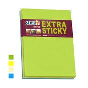 Meeting Notes 203 x 152mm | 45 sheets assorted colours | Stick'n | 4 pack image