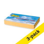 Sticky Notes 38 x 51mm | 100 sheets orange | 123ink | 3-pack image
