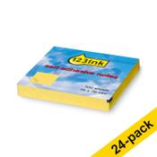 Sticky Notes 76 x 76mm | 100 sheets yellow | 123ink | 24-pack image