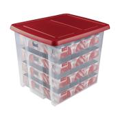 Storage box for Christmas decorations 45L | transparent | Sunware Nesta image