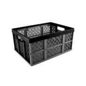 Storage crate 32L | grey/black | Sunware Folding image
