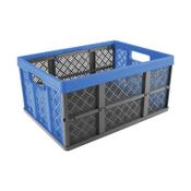 Storage crate 32L | grey/blue | Sunware Folding Basic image