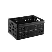 Storage crate 46L | black | Sunware Folding image