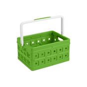 Storage crate with handles 24L | green | Sunware Folding image