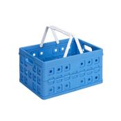 Storage crate with handles 32L | blue | Sunware Folding image