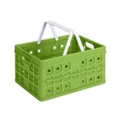 Storage crate with handles 32L | green | Sunware Folding image