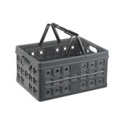 Storage crate with handles 32L | grey | Sunware Folding image