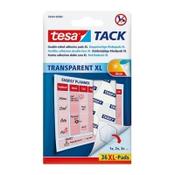 Adhesive strips (36-pack) | XL double-sided transparent | Tesa Tack image