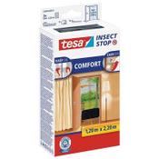 Door screen 65 x 220cm comfort | black | Tesa Insect Stop | 2-pack