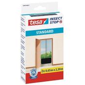 Door screen 65 x 220cm standard | black | Tesa Insect Stop | 2-pack