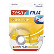 Double-sided tape 12mm x 7.5m (with dispenser) | Tesa 57912 image