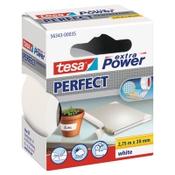 Tesa Extra Power Perfect white cloth tape, 38mm x 2.75m image
